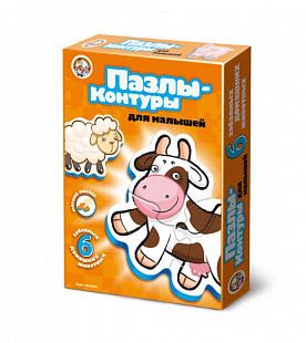 Контурные пазлы Десятое Королевство «Домашние животные» 001296