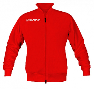 Утепленная мастерка мужская Givova Citta' New Ma011 red