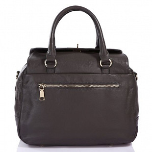 Женская сумка из кожи Pola 9033 dark beige