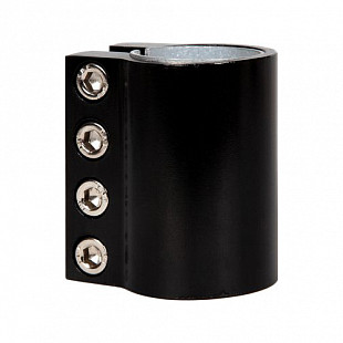 Зажим STG Х84091 34.9 для рулей трюковых самокатов, HIC Standart и Oversize (31,8-34,9 мм) с болтами и проставкой, black