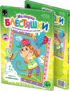 Творческий набор Fantazer 67763 Символ года Аппликация с пайетками «Учимся летать» 257044