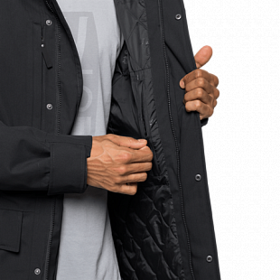 Куртка мужская Jack Wolfskin West Coast Jacket black