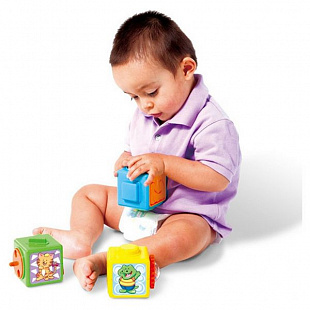 Игровой набор PlayGo Активные кубики Азбука 2085