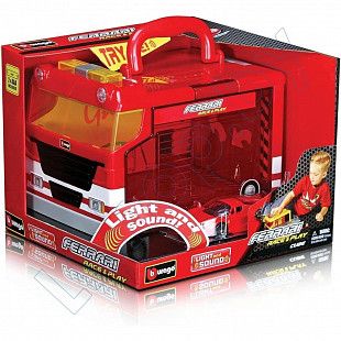 Переносной набор Bburago Ferrari Enzo 1:43 (18-31201) red