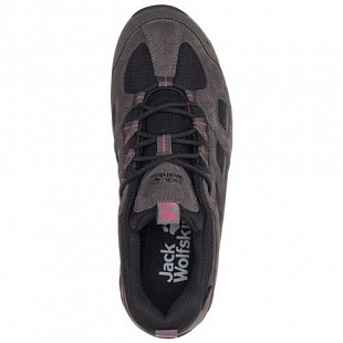 Полуботинки женские Jack Wolfskin Vojo Hike 2 Texapore Low W Dark steel/black