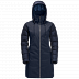 Пальто женское Jack Wolfskin Temple Hill Coat midnight blue