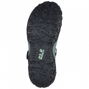 Сандалии женские Jack Wolfskin Rocky Path Sandal W black / grey