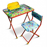 Комплект детской мебели Galaxy Лесная школа orange