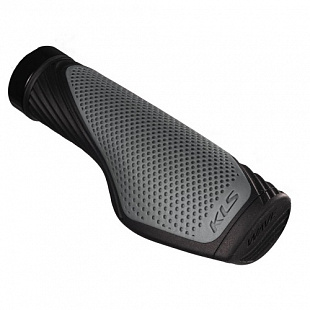 Грипсы Kellys Wave LockOn 130/135 мм Black/Grey