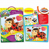 Набор для детского творчества Dalis Раскраска из пластилина Божья коровка Соня МС-110