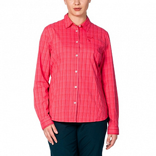 Рубашка женская Jack Wolfskin Centaura Flex Shirt W red