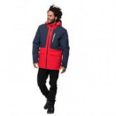 Куртка мужская Jack Wolfskin 365 Millennial Parka M night blue peak red