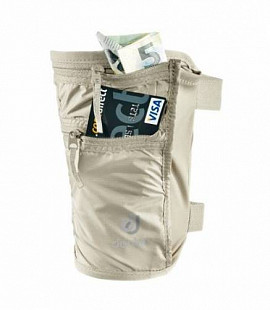 Кошелек на ногу скрытого ношения Deuter Security Legholster Sand