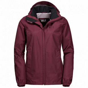 Куртка женская Jack Wolfskin Stormy Point Jacket W fall red