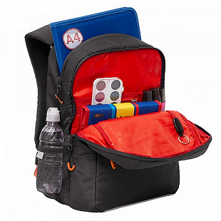 Рюкзак школьный GRIZZLY RB-156-1 /3 grey