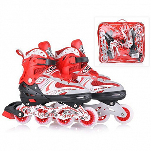 Роликовые коньки 8101 Red
