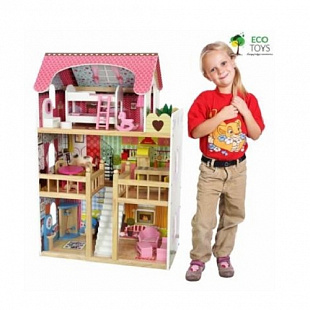 Кукольный домик Eco Toys Delia Country house