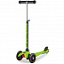 Самокат-кикборд Novatrack Disco-kids Black/Green 120H.DISCOKIDS.BGN7