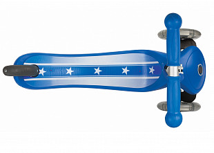 Самокат Globber Primo Lights STARS&STRIPS 424-012 navy blue