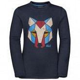 Пуловер детский Jack Wolfskin Winter Sweatshirt Kids night blue