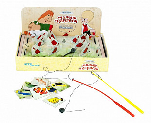 Дорожная игра Step Puzzle Возьми с собой Рыбалка SP-76124