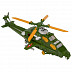 Игрушка пластмассовая на батарейках военный вертолёт KY80306-4 2 вида