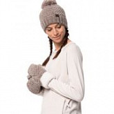 Варежки женские Jack Wolfskin Highloft Knit Mitten Women clay