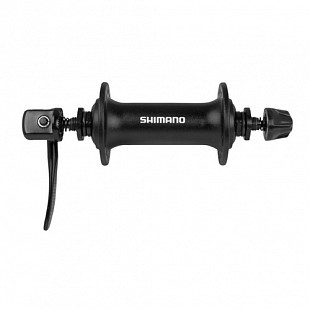 Втулка передняя Shimano HBRS400 806473 black