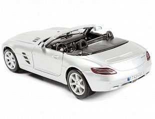 Масштабная модель автомобиля Maisto 1:24 Мерседес Бенц SLS AMG (31272) white