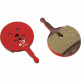 Тормозные колодки Jagwire Mountain Sport Disc Pad Avid BB5, red, BWD1001