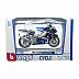 Мотоцикл Bburago 1:18 Suzuki GSX-R750 (18-51000/18-51008)