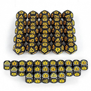 Игральные кости Games Workshop Warhammer 40000: Apocalypse Dice 40-42
