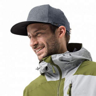 Бейсболка Jack Wolfskin Barrel Cap pebble grey
