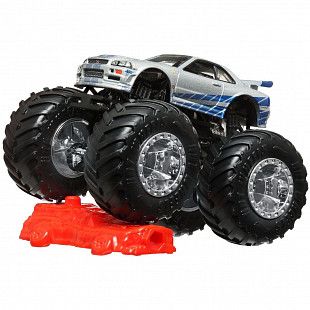 Машинка Hot Wheels Монстр трак Nissan Skyline (FYJ44 HWC72)
