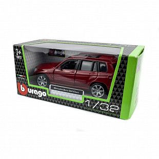 Коллекционная машина Bburago 1:32 Mercedes-Benz GLK-Class (18-43016) red