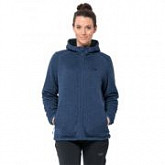 Джемпер женский Jack Wolfskin Lakeland Jacket Women porcelain blue