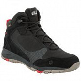 Ботинки мужские Jack Wolfskin Activate Xt Texapore Mid M black / red