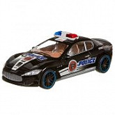 Инерционная машина YAKO police из серии "На земле, В небе, На море" M9539 black