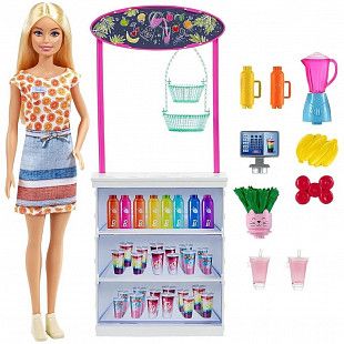 Игровой набор Barbie Смузи-бар GRN75