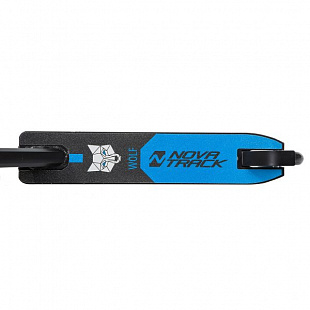Самокат Novatrack Wolf El 100A.WOLF.BBL9 Black/Blue