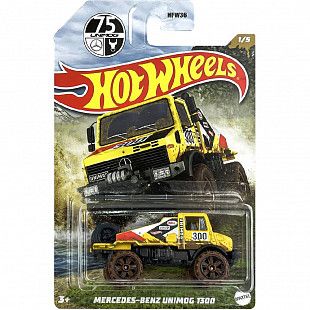 Машинка Hot Wheels Mercedes-Benz Unimog 1300 1/5 (HFW36 HDH07)