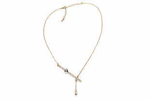 Колье Bradex «Хрустальная капля» gold AS 0054