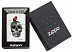 Зажигалка Zippo Steven Spazuk Skull Cardinal 29644 Зажигалка Zippo Steven Spazuk Skull Cardinal 29644
