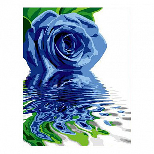Картина по номерам Picasso Голубая роза PP4050040