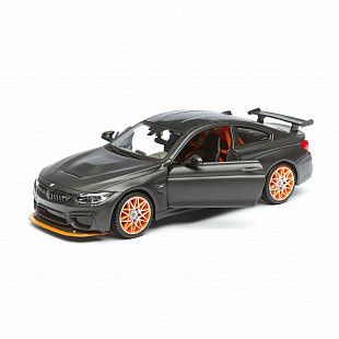 Масштабная модель автомобиля Maisto 1:24 БМВ M4 GTS (31246) grey