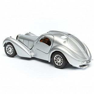Коллекционная машина Bburago 1:24 Bugatti Atlantic (18-22092) silver
