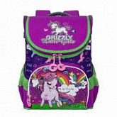 Рюкзак школьный GRIZZLY RA-981-2 /2 purple/amethyst