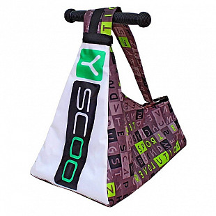 Сумка-чехол для самоката Y-Scoo Street Sport white/brown