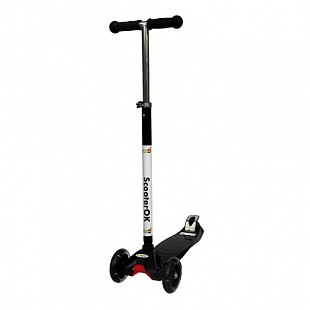 Самокат BabyHit ScooterOK Plus black