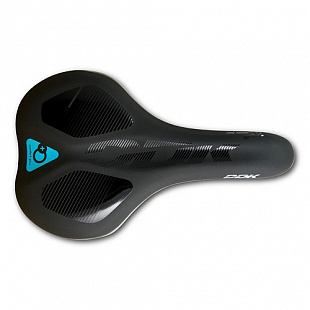 Велоседло DDK D153MF black/grey/blue